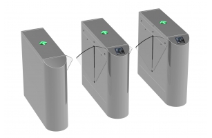 3臺(tái)2通道圓弧翼閘