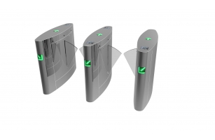 3臺2通道蛋形翼閘